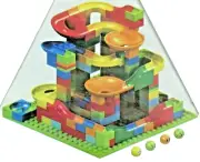 Marble Race Run Track, Building Blocks, Different Colours, 165 x Pieces Great!