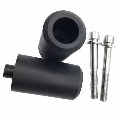 Balck No Cut Frame Slider Protector Black For 1996- 2007 Yzf 600R Thundercat