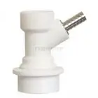 Ball Lock Disconnect Gas IN - 1/4" Barbed Coupler Homebrew Keg Tap Draft Beer