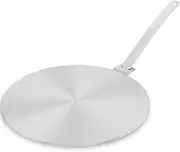 [AwObEpl] Induction Adapter Plate,Induction Cooktop Converter Plate Heat Diffuser Cooking Induction Adapter for Kitchens (11 inches)
