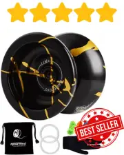 **MAGICYOYO N11 Aluminum Unresponsive Professional Yoyo (Black) | Free Ship AUS