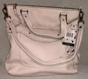 The Sak Robertson Leather Stone Convertible Hobo Shoulder Hand Bag Style 107974