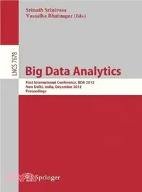 在飛比找三民網路書店優惠-Big Data Analytics ― First Int