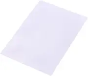 25 Sheets White Printable Shrink Films Kit, 8.3 * 11.4 Inches Shrinky Art Film Paper Heat-Shrink Sheets Can be Printed for Inkjet Printer for DIY Pendants Earrings Keychains Ornaments Accessories