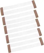 [Ｓｉｍｈｏａ] 5x Clear Invisible Womens Bra Extender 3 Hook Bra Extension Underwear Straps, Skin Color, as described