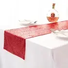 Rectangle Sequin Table Runners Glitter Table Decoration Tablecloth Christmas