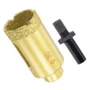 Diamond Drill Bits Set, 30mm Brazed Diamond Core Drill Bits for Tile