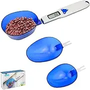Digital Kitchen Food Scale,Electronic Measuring Spoon LCD Display Kitchen Spoon Scale 500g/0.1g Electronic Measuring Spoon Scales with 3 Detachable Weighing Spoon for Coffee Beans,Milk,Tea,Flour,Oil
