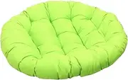 ＫＬＫＣＭＳ Hanging Egg Chair Cushion Garden Chair Mat Thick Washable Lightweight Chair Seat Cushion Swing Chair Pad for House Balcony, Green