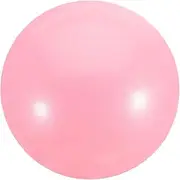 Milisten Pink Yoga Ball for and Durable Material for Stability and Flexibility Yoga and Home Workouts