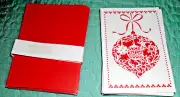 ORNAMENT LASER CUT HOLIDAY CARDS (CHRISTMAS), By Peter Pauper Press