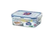 Lock & Lock Rectangular Food Storage Container (Clear) (350ml)
