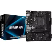 ASRock B550M-HDV motherboard, Socket AM4, 6 Power Phase Design, Micro ATX DDR 4