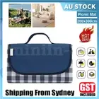 Extra Large Outdoor Picnic Blanket 300X200cm Waterproof Picnic Mat Sandproof Bea