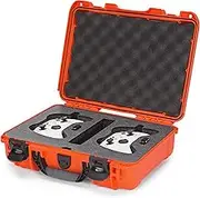 Nanuk 910 Waterproof Hard Case with Foam Insert for Xbox Controllers - Orange