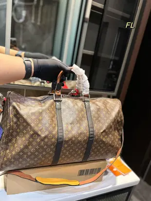 【二手包包】Lv 新品 旅行袋 機場旅行包來咯lv專柜同款旅行包 范冰冰楊冪劉濤各路大牌明星同款我有自留一直NO111162