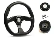 SAAS Steering Wheel D1-SWB-F & boss for Nissan Skyline R32 Import 0