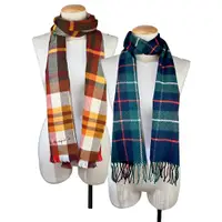 在飛比找PChome24h購物優惠-agnes b.蘇格蘭格紋圍巾-三色選