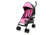 Vee Bee Buz 108cm Reclining Foldable Stroller Pram Baby Infant 0m+ Rose Pink