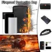 Fireproof Waterproof Portable Document Bag Envelope File Folder Cash Money Pouch