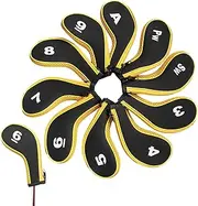 Golf Wedge Head Covers Set | Wedge Set for Golf with Letter Print | Training Aids & Equipment with Number, for Adults, Beginner, Women, Pro for Short Game, Golf Club Borato
