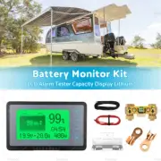 LCD Alarm Tester Capacity Display Lithium 350A MAX 500A Battery Monitor Caravan