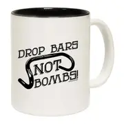 Cycling Drop Bars Not Bombs Mug Cup