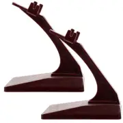 2 Pcs Model Stand Airplane Decor Aircraft Display Shelf Racks Toy