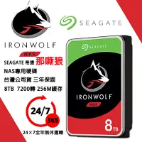 在飛比找蝦皮購物優惠-💯24H出貨💯希捷 SEAGATE IronWolf 那嘶狼