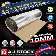 86 SQTF Sound Deadener Heat Proof Insulation Noise Proofing self-adhesive Foam (for: Mitsubishi)