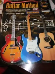 Progressive Guitar Method Book 1 Beginner, Gary Turner FREE SHIPPING!