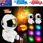 LED Star Galaxy Projector Nebula Night Light Astronaut Starry Sky Porjector Gift