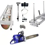 G660 92cc Chainsaw Head Milling Rail System Oil Pump 36inch 114DL Bar Chain