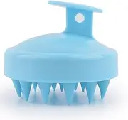 YC-GREHUN Scalp Massager Shampoo Brush Scalp Cleaner and Dandruff Brush for Relaxing Stress and Promoting Hair Growth Women's Shower Hair Brush Men's Shower Hair Brush Children's Shower Hair Brush（Blue）