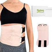 Castor Oil Pack Compress - Castor Oil Wrap for Liver Detox and Cleansing with Extra Pouch for Ice or Heating Pad - Organic Cotton, Reusable and Mess-Free (Castor Oil Not Included)