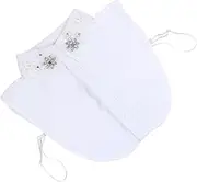 [DEARMAMY] Chiffon Fake Shirt Collar Stylish Blouse Collar Accessory for Casual and Office Wear Versatile Fashion Accessory for Ladies