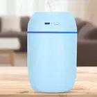 (Blue)300ml Humidifier USB Charging Aroma Oil Diffuser Portable Mute VIS