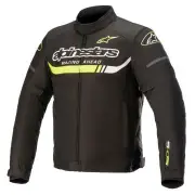 T-SP S Ignition Waterproof Jacket Black Fluo Yellow