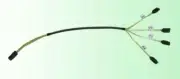 Addonics 0.5M Mini-SAS(SFF-8087) to 4xSATA Cable (Forward Breakout)