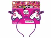 Emojination Light Up Unicorn Headband Kids Girls Unisex Fashion Accessory NEW