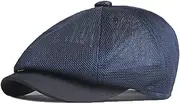 [YAMEE] Flat Cap Men's Summer, Sun hat, Women's mesh Summer Cap, Men's Flat Cap, Men's Peaked Cap, Beret Cap, Newsboy Cap, Beret Cap, Beret Cap, Beret Cap