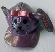 My Life As Purple Kitty Cap for 18" Dolls