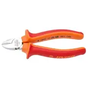 Unior Diagonal Cutting Nippers, Pliers, Red/Orange