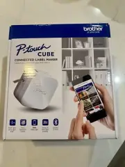 Brother PTP300BT P-Touch Cube Smartphone Label Maker, Bluetooth Wireless
