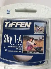 62mm TiFFEN Skylight 1A Glass Lens Filter 62 mm sklight1A Sky-1A E62 E-62 USA