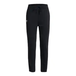 【UNDER ARMOUR】UA 女 Rival Terry Jogger 長褲_1382735-001(黑色)