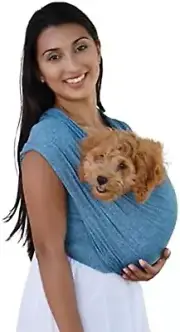 Pet K'Tan Dog Sling Carrier: Hands Free for Small & Medium Dogs