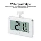 Digital LCD Fridge Thermometer Digital Refrigerator Thermometer Frost Alarm