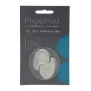 NEW PhysiPod Silicone Gel Toe Separators Spacer Spreader Foot Toe Pain Relief