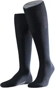 [FALKE] City Airport Men's Knee Socks Pack of 3, Dark Navy, 41-42